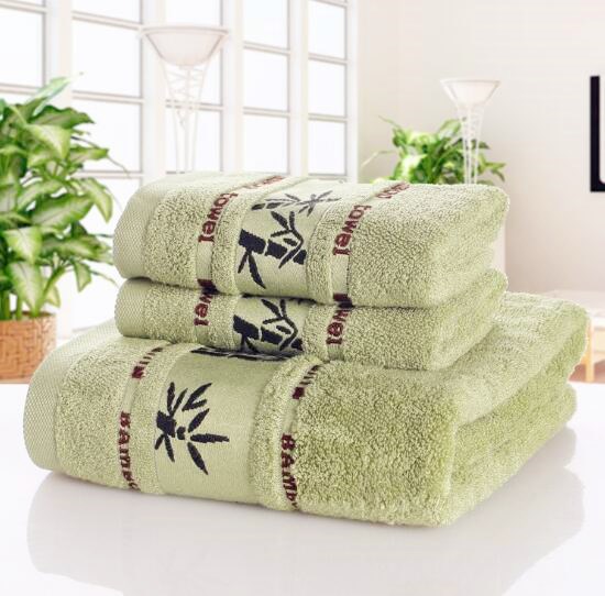 Factory direct wholesale gift set of towel bamboo fiber labor protection face bamboo carbon fiber bath towel